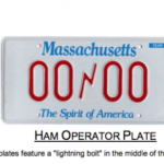 MA ham operator plate sample