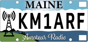 Maine special series license plate