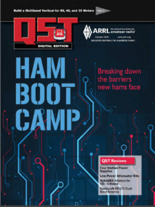 October 2020 QST Cover Ham Radio Bootcamp