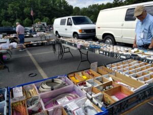 Photo of ham radio flea market