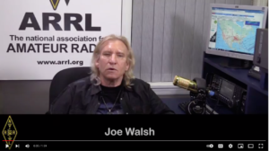 Screenshot of Joe Walsh, WB6ACU ham radio promo
