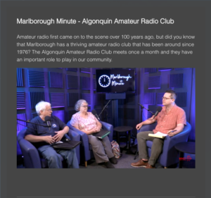 AARC/Marlborough Minute video screenshot
