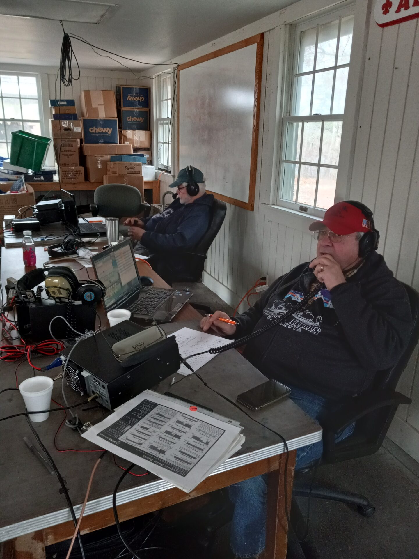 Barnstable ARC holds Winter Field Day at Scout Camp ARRL New England