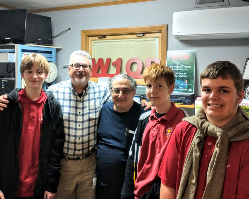 PRA Boy Scout Radio Merit Badge class photo