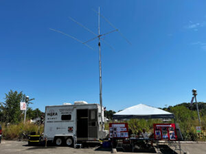 photo of Woodmont ARA mobile communications unit