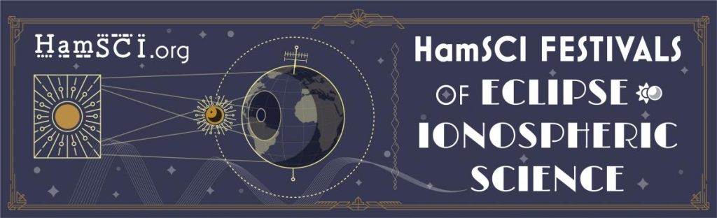 HamSCI Festivals of Eclipse Ionospheric Science logo