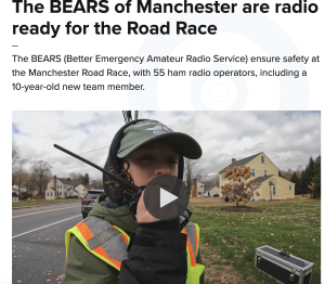 BEARS of Manchester road race publicity