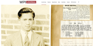 photo of W1YK archive article